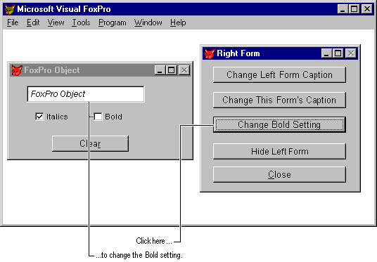 FoxProObjectFormSettings screenshot
